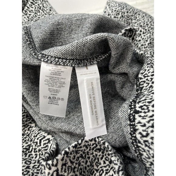 Ann Taylor LOFT Leopard Print Dress 10 Tall Sheath Animal Print NWOT Mob Wife - Picture 11 of 11